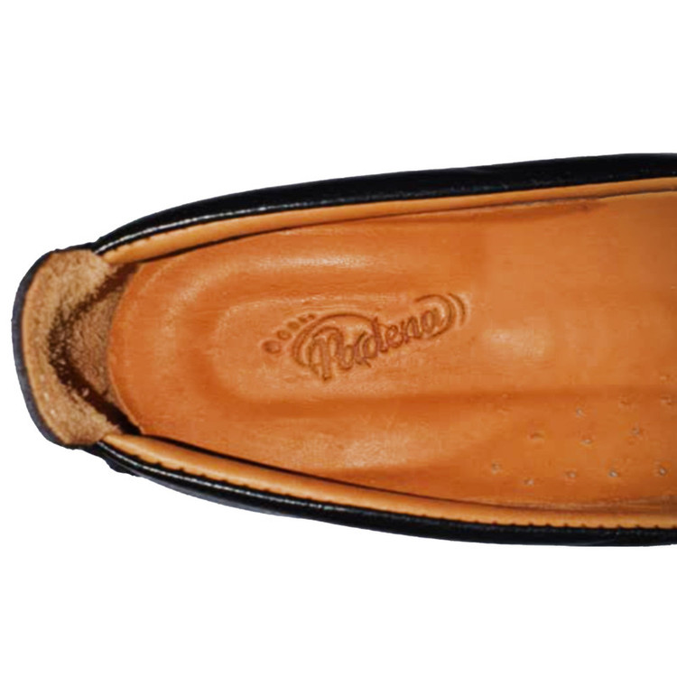 کفش روزمره زنانه شتاب طبی چرم طبیعی با کفی قابل تعویض مدل 00145t-k