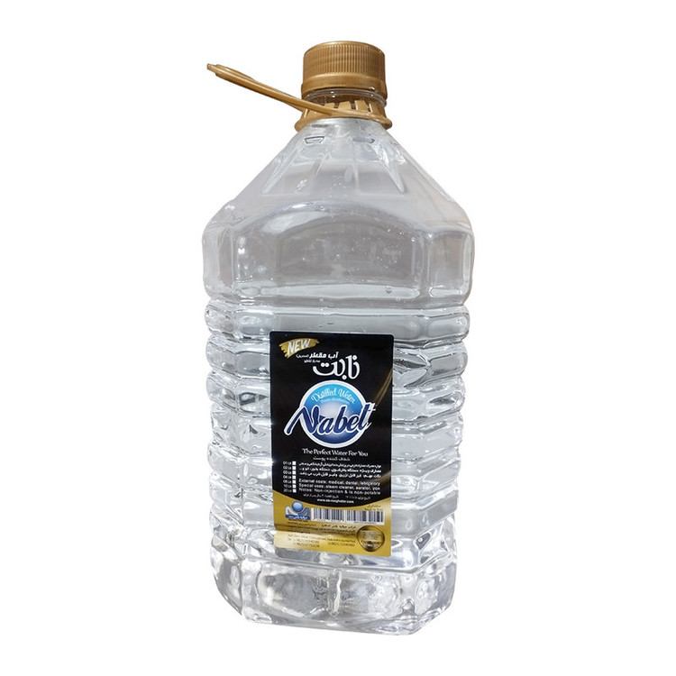 آب مقطر نابت مدل R-01 p حجم 5000 میلی لیتر