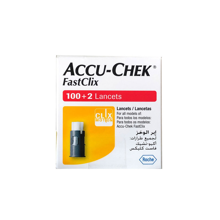 سوزن تست قند خون اکیو چک مدل اینستنت بسته 102 عددی