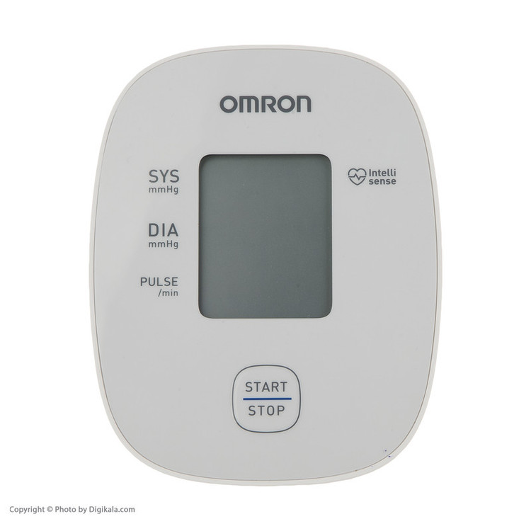 فشارسنج بازویی دیجیتال امرن مدل M1 Basic با سایز کاف 22 تا 32 سانتیمتر، نمایشگر LCD، اندازهگیری فشار خون و ضربان قلب، نشانگر آریتمی، منبع تغذیه باتری قلمی AA و قابلیت ذخیره نتیجه آخرین تست