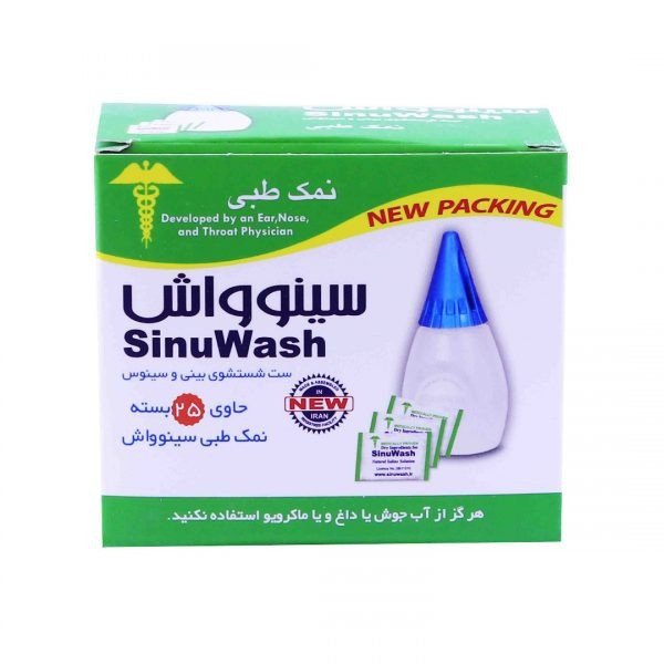 مجموعه شستشوی بینی و سینوس سینوواش مدل Nasal Wash
