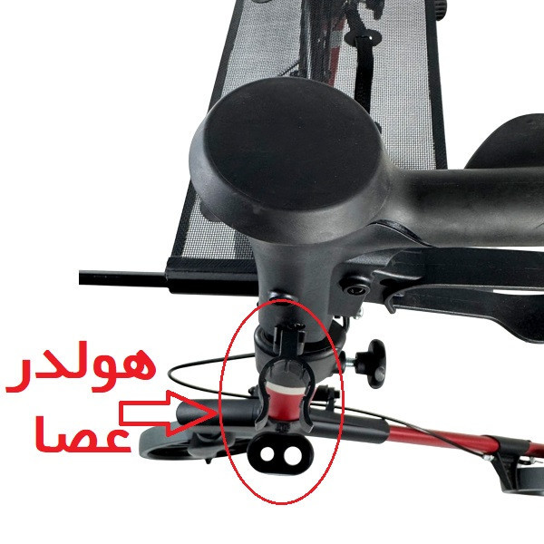 واکر چرخدار تاشو مدل R0-GER