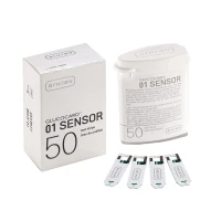 نوار تست قند خون آرکری مدل Glucocard-01 Sensor بسته 50 عددی تاریخ 2028/04